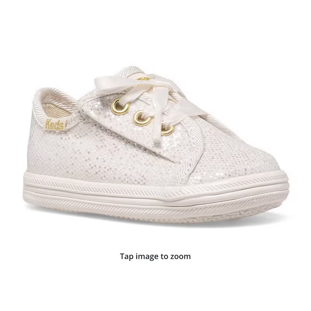 Keds Infant Glitter Sneakers Size 1 Crib